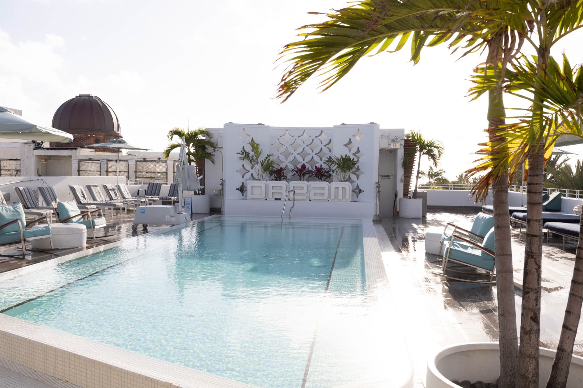 HighBar rooftop pool at Dream South Beach by Hyatt